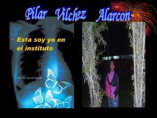Esta soy yo en el instituto Pilar  Vilchez  Alarcon 