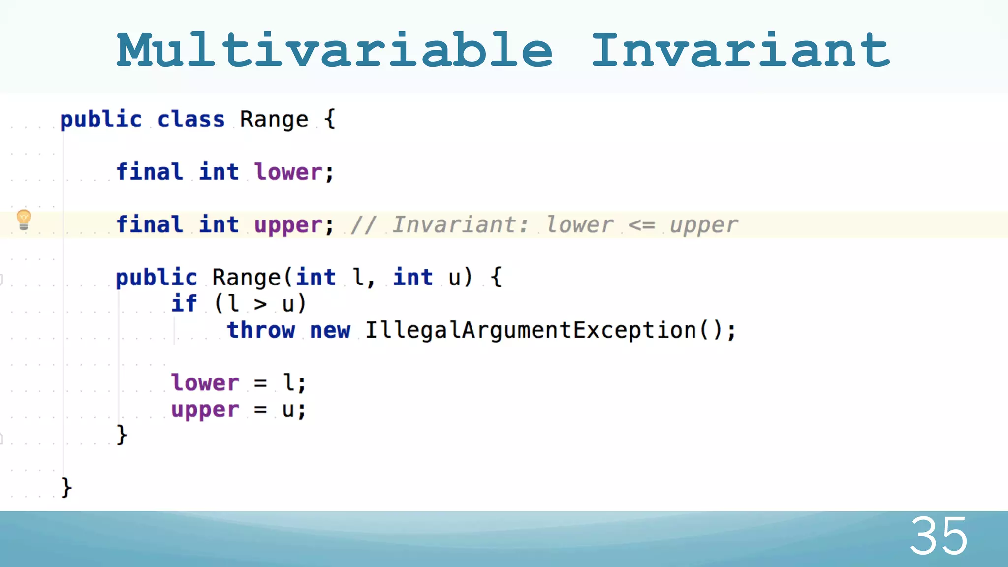 Multivariable Invariant
35
 
