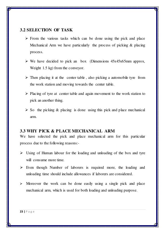 types of pick and place robots