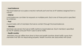 Load Balancing traffic in OpenStack neutron | PPT