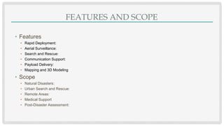 Drone Based Disaster Relief Solution PPT | PPTX
