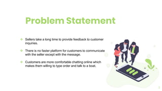 Furniture Online Ordering using Chatbot | PPTX
