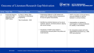 Predictive Analytics for Early Detection of Chronic Kidney Disease ...