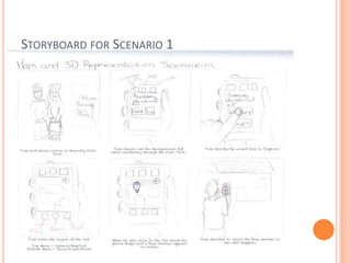 Storyboard for Scenario 1