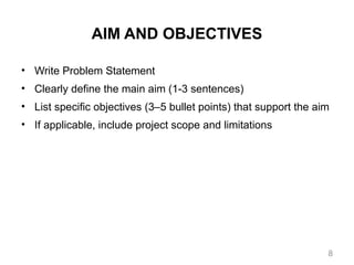 Final Year Project Presentation Template for .pptx