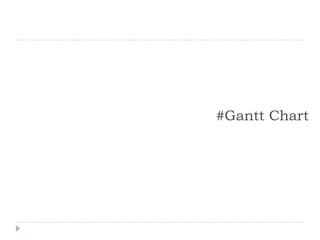 #Gantt Chart
 