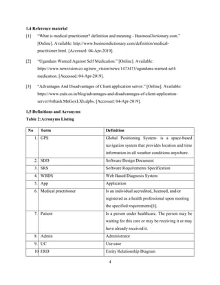 Software Engineering Final Year Project Report | PDF