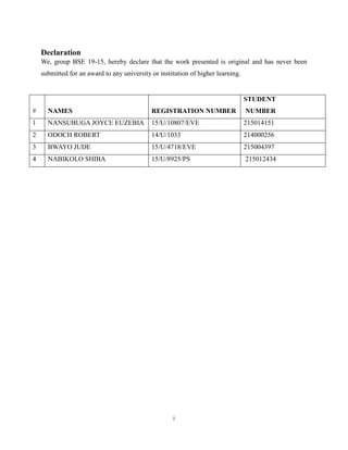 Software Engineering Final Year Project Report | PDF