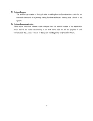 Software Engineering Final Year Project Report | PDF