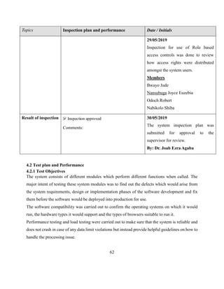Software Engineering Final Year Project Report | PDF