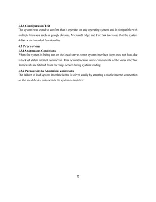 Software Engineering Final Year Project Report | PDF