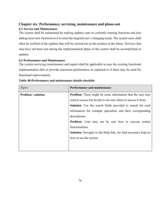 Software Engineering Final Year Project Report | PDF
