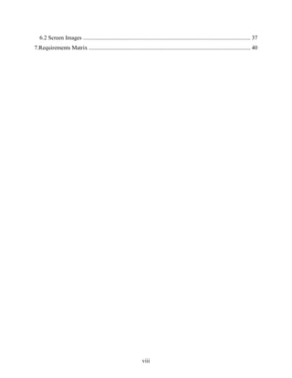 Software Engineering Final Year Project Report | PDF