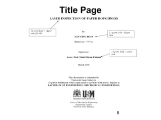 5 
Title Page 
 