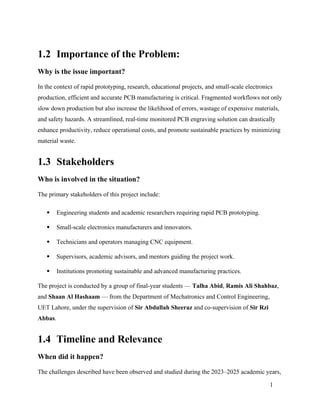 FYP Report Template for any Engineering Project | PDF