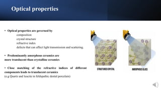 Comprehensive Overview of Dental Ceramics: Structure, Properties, and ...