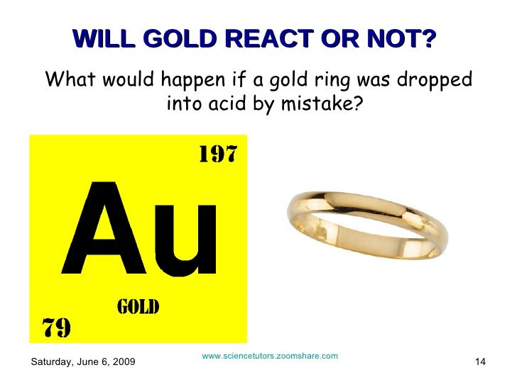 METAL REACTIONS AND USES