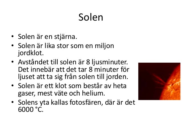 Hur Många Ljusminuter är Det Till Solen