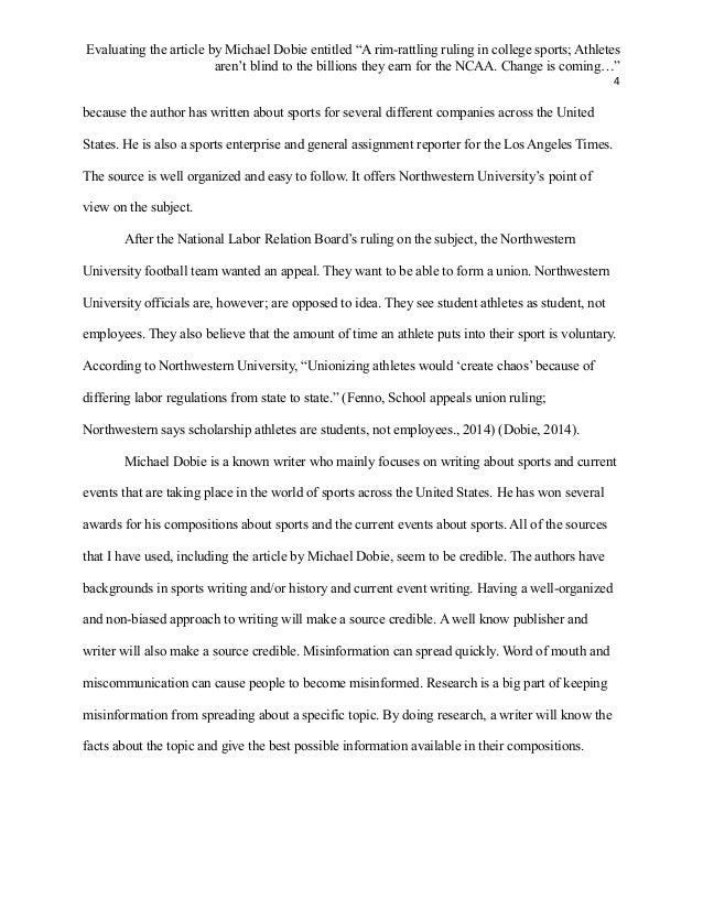sports topics for research papers