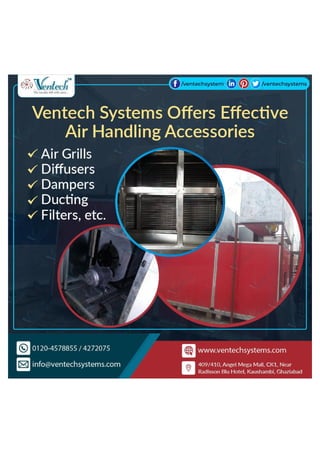 Air handling systems accessories