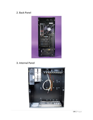 146 | P a g e 
2. Back Panel 
3. Internal Panel  