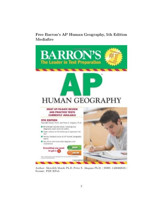 Barron saphumangeography5thedition