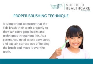 5 tips for kids dental health | PPTX
