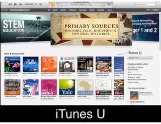 iTunes U
 