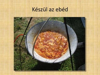Készül az ebéd
 
