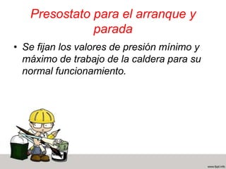 Calderas de Pequeño Volumen de Agua AcuotubularesLas calderas acuotubulares (el agua está dentro de los tubos) eran usadas en centrales eléctricas y otras instalaciones industriales, logrando con un menor diámetro y dimensiones totales una presión de trabajo mayor, para accionar las máquinas a vapor de principios de siglo. En estas calderas, los tubos longitudinales interiores se emplean para aumentar la superficie de calefacción, y están inclinados para que el vapor a mayor temperatura al salir por la parte más alta, provoque un ingreso natural del agua más fría por la parte más baja. Originalmente estaban diseñadas para quemar combustible sólido.La producción del vapor de agua depende de la correspondencia que exista entre dos de las características fundamentales del estado gaseoso, que son la presión y la temperatura. 