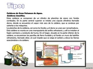  1881   Caldera Stirling – tubos curvosCentral de iluminación Edison Electric – 73 CC 1885  Domos con placas de acero y uniones soldadas