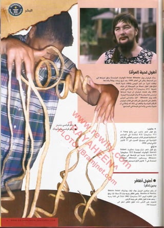 موسوعة غينس للارقام القياسيه 1