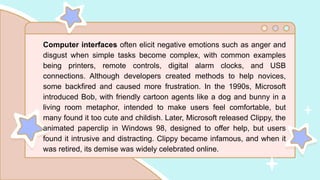 Emotional Interaction - Chapter 6 in Human Computer Interaction | PPTX