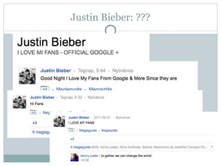 Justin Bieber: ??? 