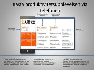 Manage and share important documents and personal insights with colleagues using My sites
