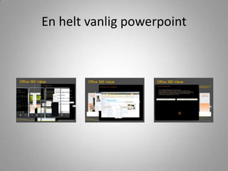 Conduct online meetings with colleagues, partners, and customers, including audio, video and screen sharing