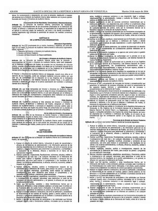428.058		 GACETA OFICIAL DE LA REPÚBLICA BOLIVARIANA DE VENEZUELA	 Martes 24 de mayo de 2016
 