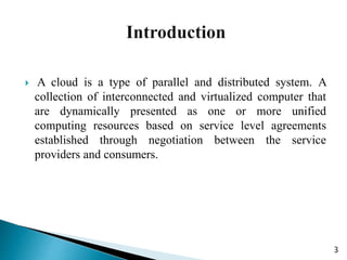 Genetic Algorithm for task scheduling in Cloud Computing Environment | PPTX