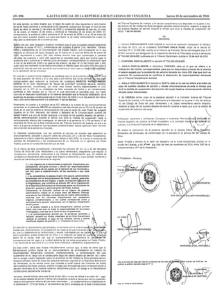 431.896 GACETA OFICIAL DE LA REPÚBLICA BOLIVARIANA DE VENEZUELA	 Jueves 10 de noviembre de 2016
 