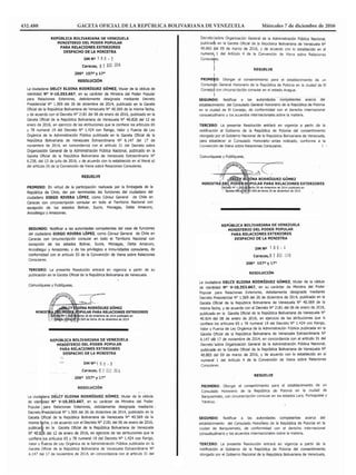 432.480			 GACETA OFICIAL DE LA REPÚBLICA BOLIVARIANA DE VENEZUELA	 Miércoles 7 de diciembre de 2016
 