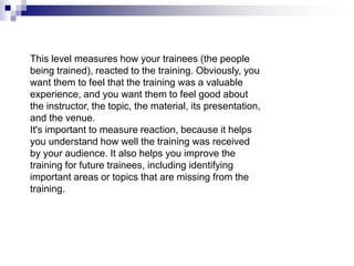 G.training evaluation by jyoti k