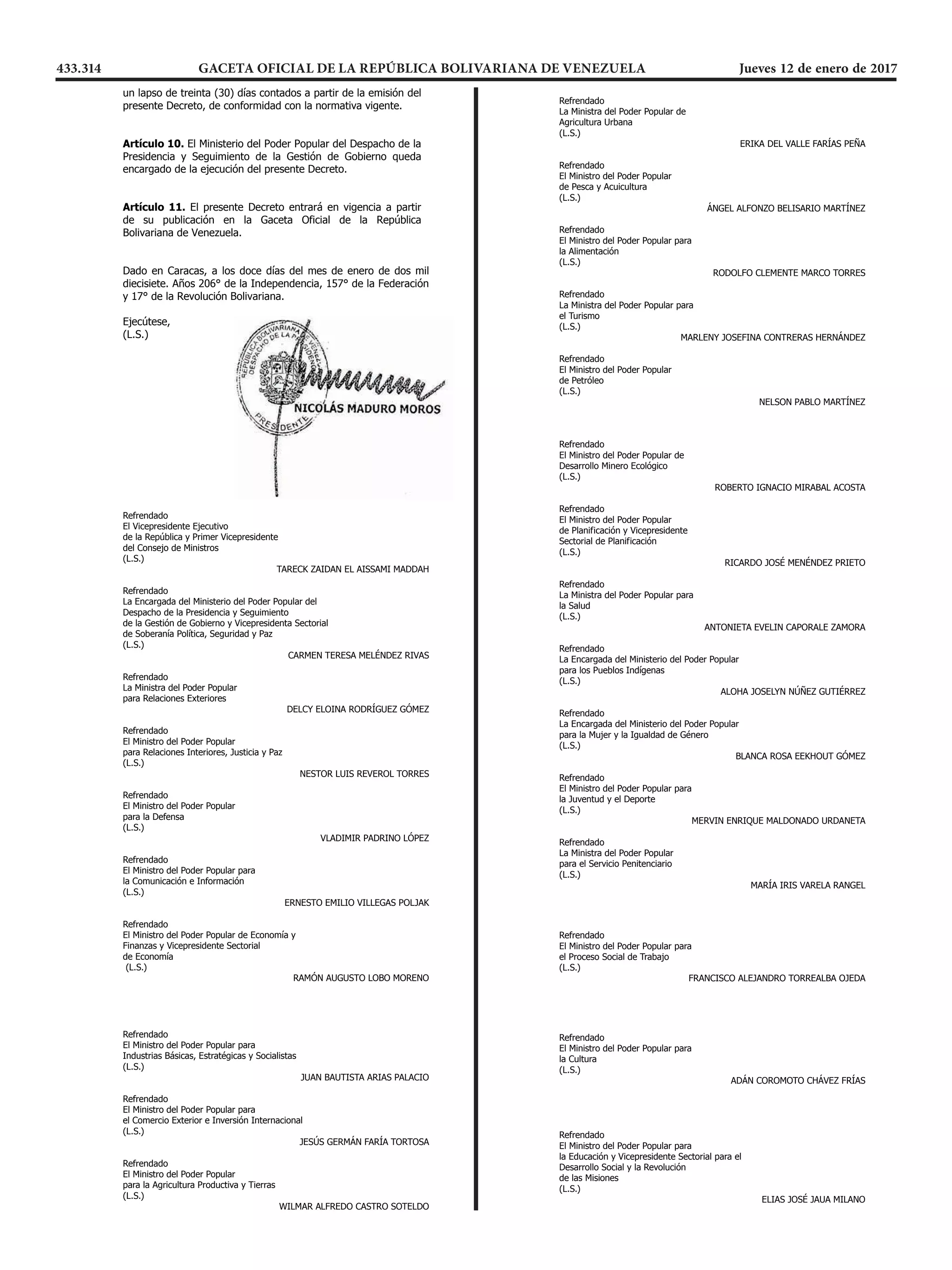 
REPÚBLICA BOLIVARIANA DE VENEZUELA
DESPACHO DEL PRESIDENTE





















REPÚBLICA BOLIVARIANA DE VENEZUELA
DESPACHO DEL PRESIDENTE
























REPÚBLICA BOLIVARIANA DE VENEZUELA
DESPACHO DEL PRESIDENTE



















































REPÚBLICA BOLIVARIANA DE VENEZUELA
DESPACHO DEL PRESIDENTE



























































































REPÚBLICA BOLIVARIANA DE VENEZUELA
DESPACHO DEL PRESIDENTE
























REPÚBLICA BOLIVARIANA DE VENEZUELA
DESPACHO DEL PRESIDENTE























































        






        



 
         























433.314 GACETA OFICIAL DE LA REPÚBLICA BOLIVARIANA DE VENEZUELA		 Jueves 12 de enero de 2017
 