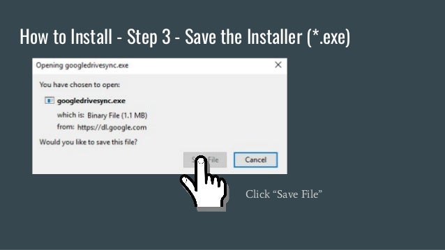 download and install google drive for desktop