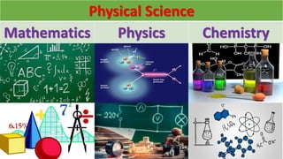 Physical Science
Mathematics Physics Chemistry
 