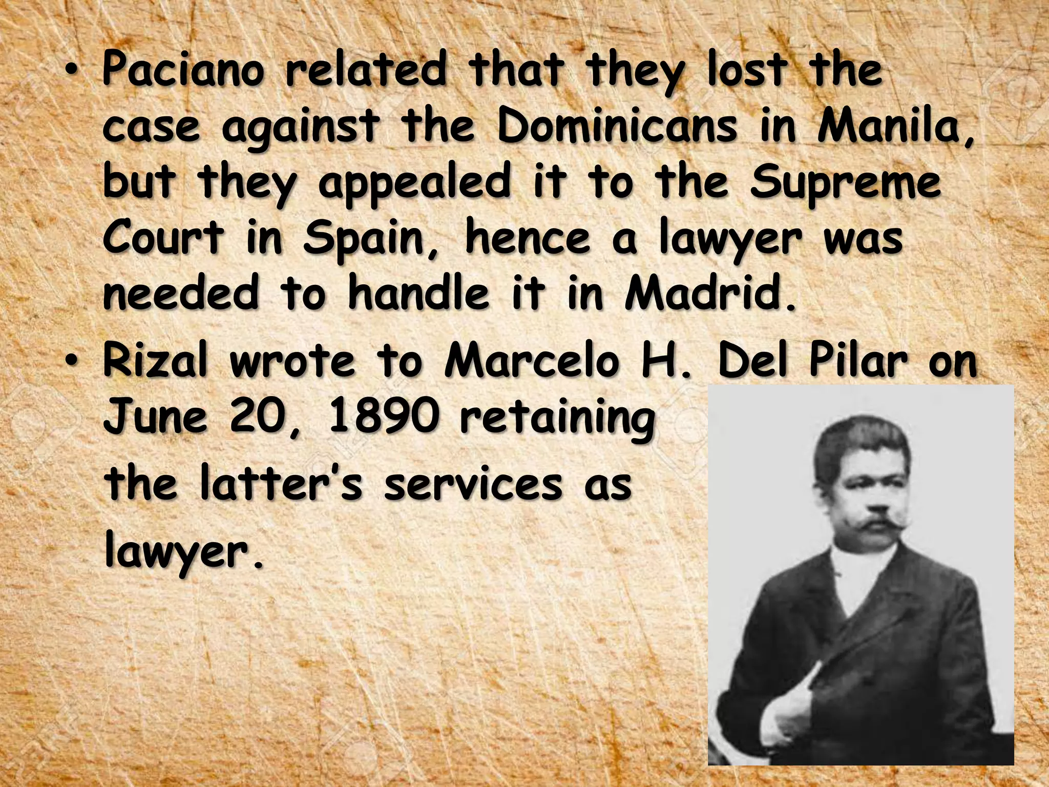 O Paciano Rizal Rizal’s Second Travel Abroad | PPTX