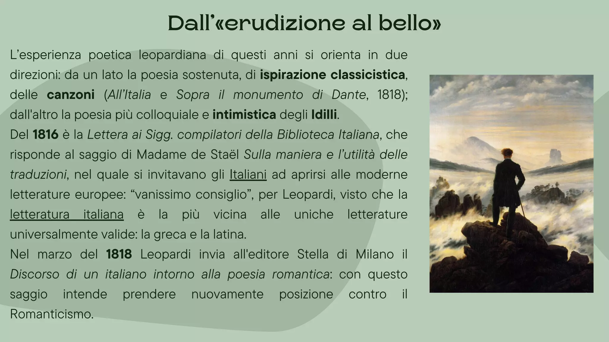 discorso di un italiano intorno alla poesia romantica