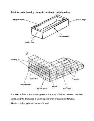G.B.C. building construction lecture notes | PDF