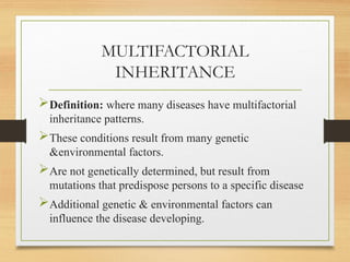 Comprehensive Overview of Genetic Inheritance Patterns and Mechanisms ...