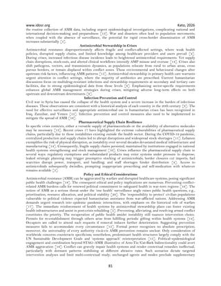 War and Antimicrobial Resistance Spread (www.kiu.ac.ug) | PDF