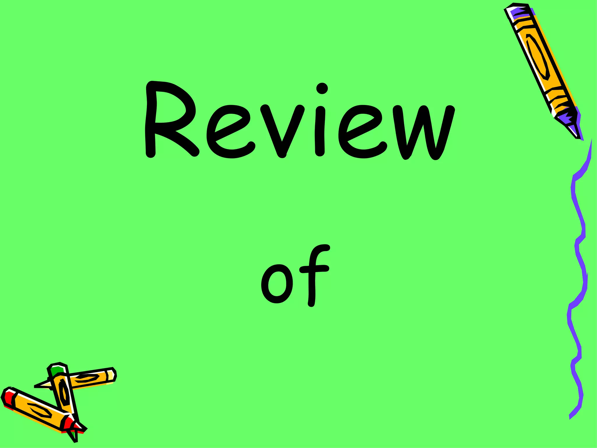 Review of 